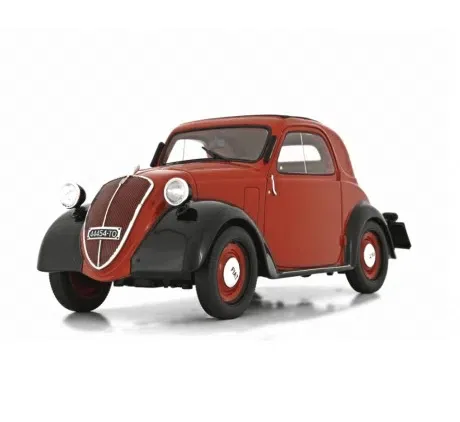 fiat 500 topolino rossa
